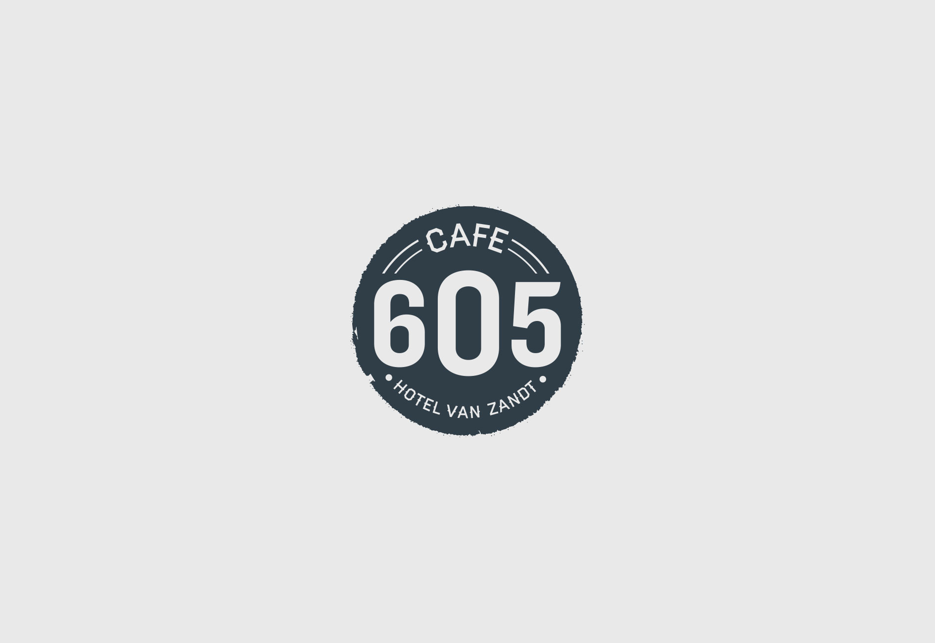 CAFE 605 BRANDING by Mark Zeff Design