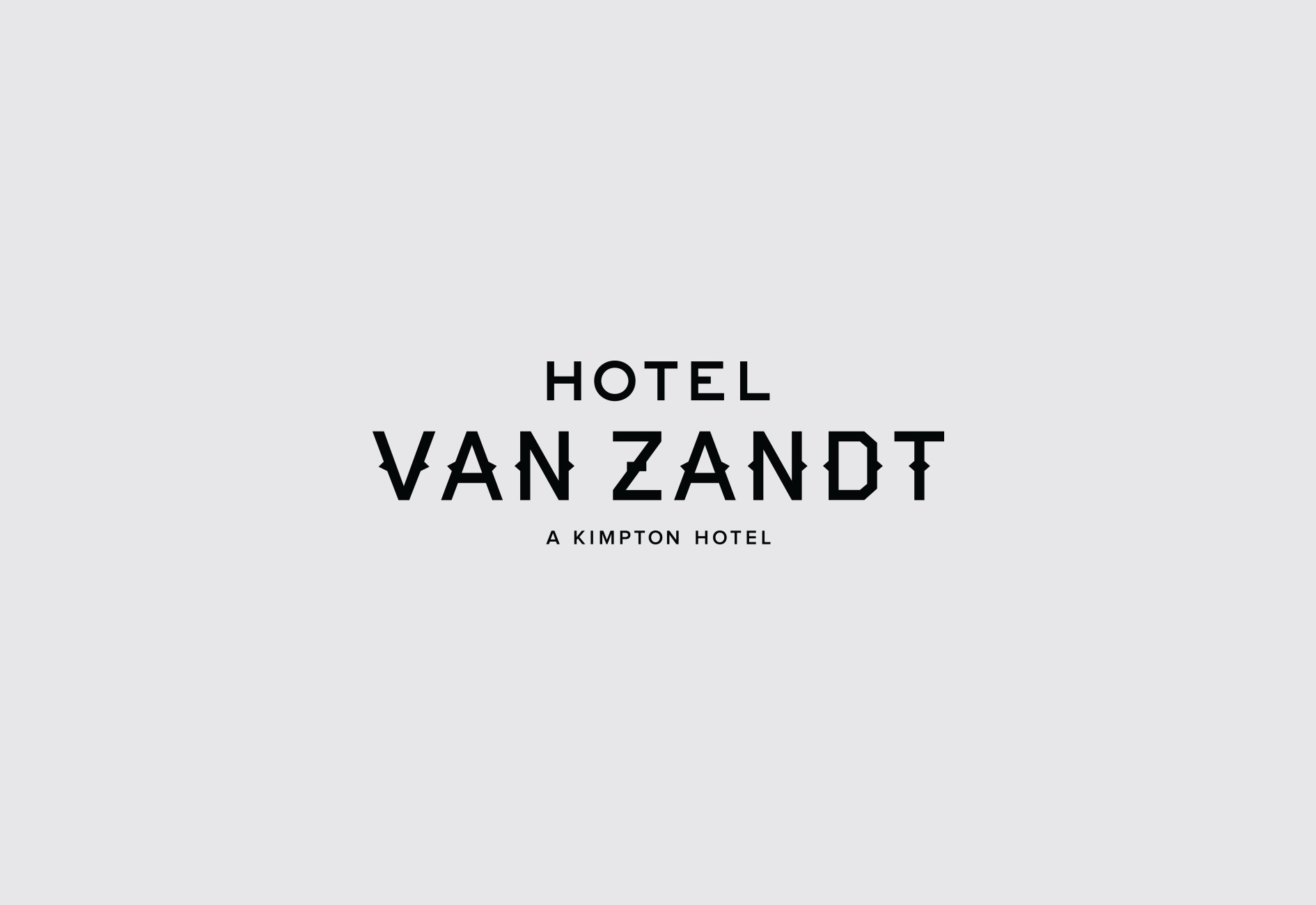 HOTEL VAN ZANDT BRANDING by Mark Zeff Design