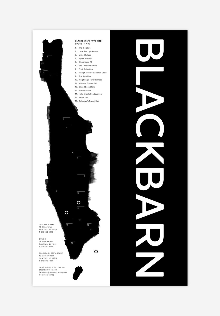 Blackbarn Café & Bar Branding designed by MARKZEFF
