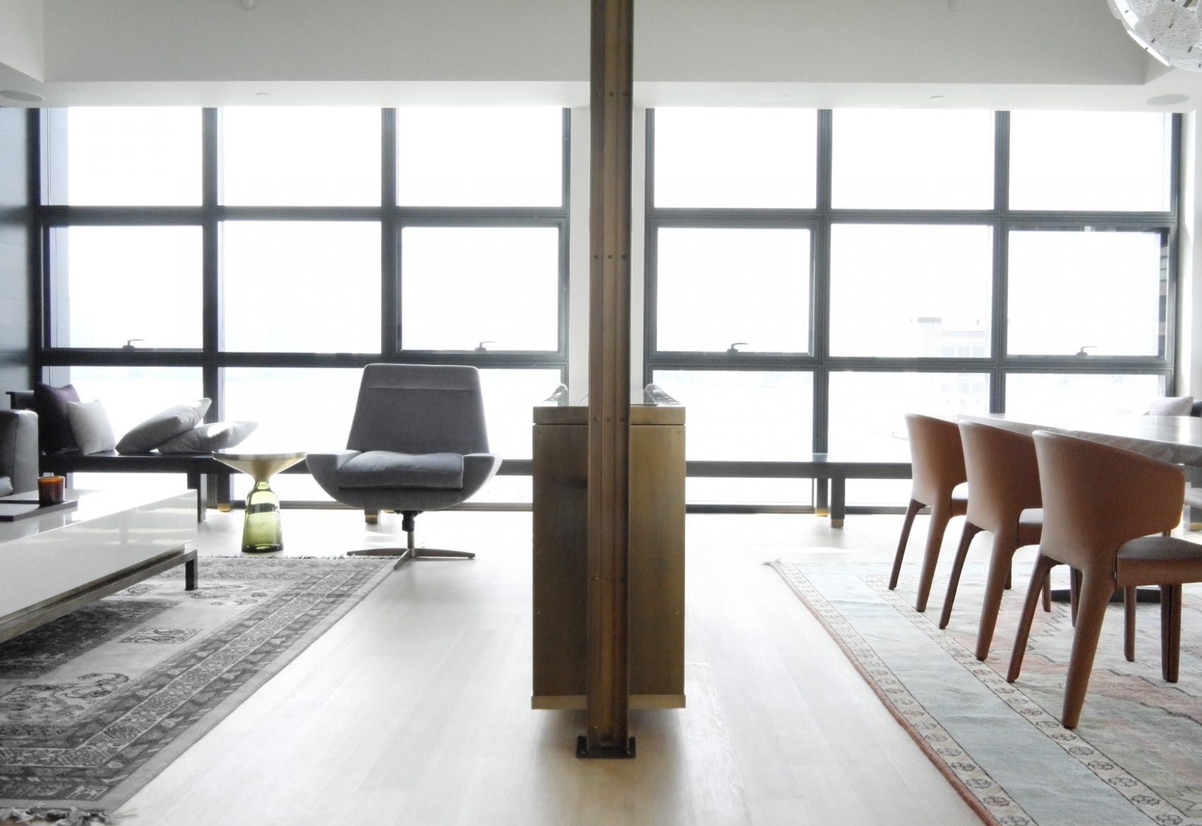 Hudson River Penthouse by MARKZEFF Design