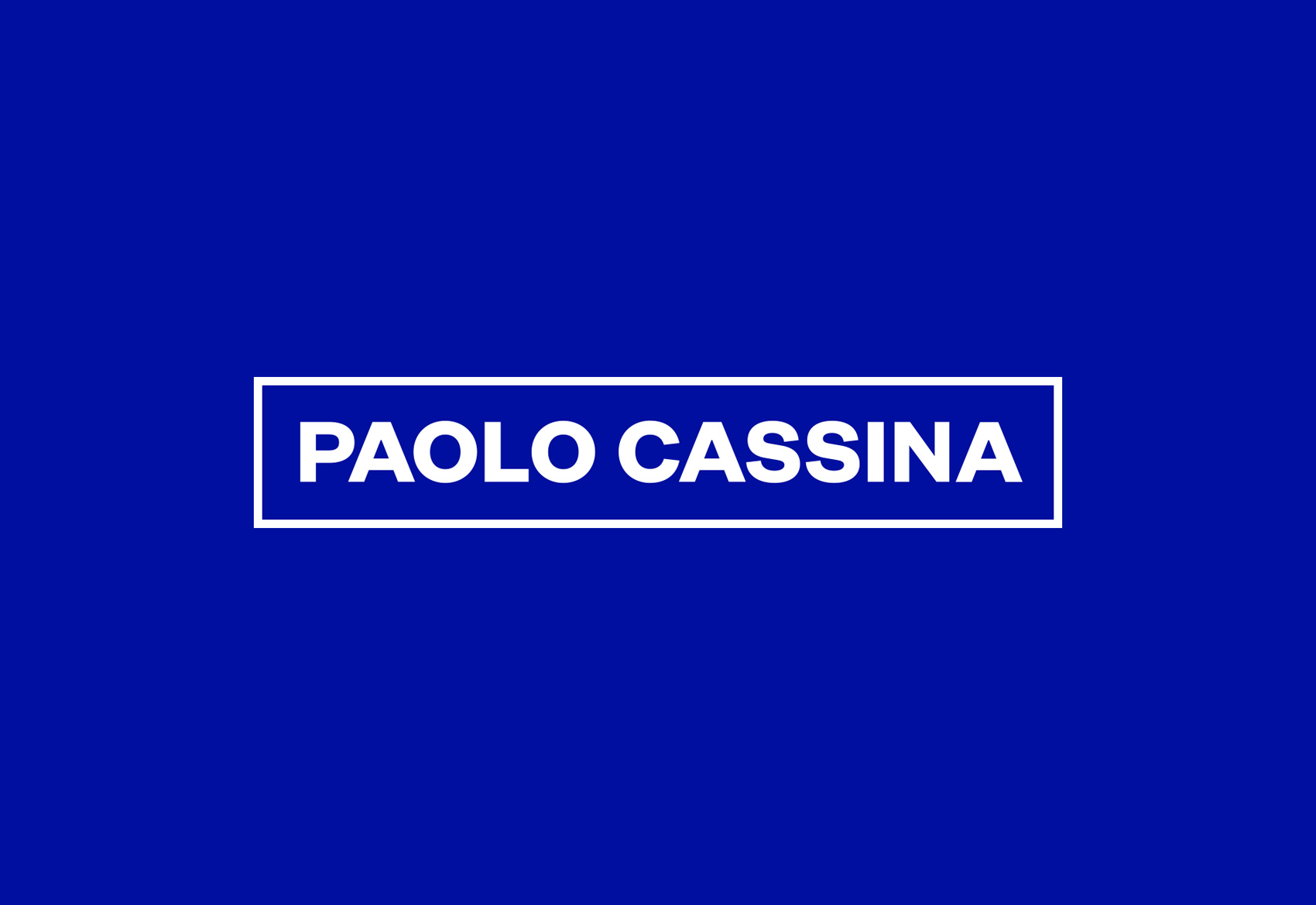 PAOLO CASSINA Branding by Mark Zeff Design