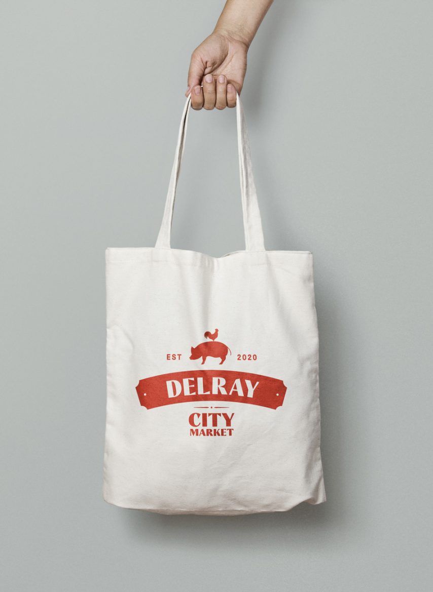 Delray City Market Branding by Mark Zeff