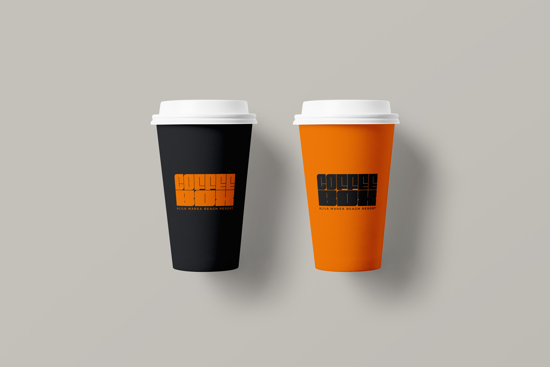 CoffeeBox Branding designed by Mark Zeff