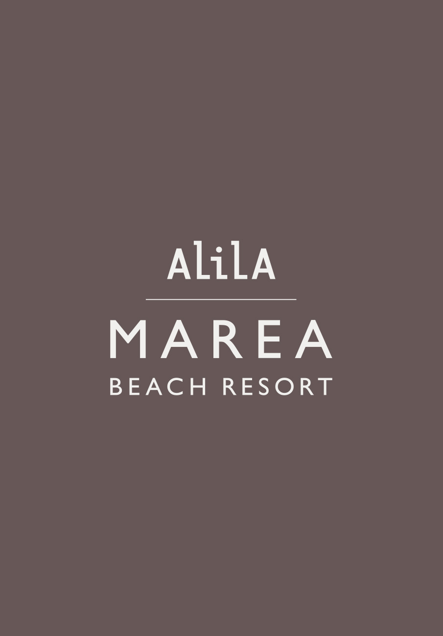 Alila Marea Beach Resort Branding designed by Mark Zeff