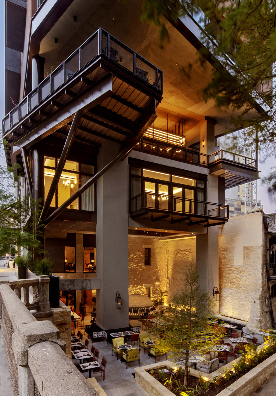 Canopy by Hilton San Antonio Riverwalk designed by Mark Zeff Design
