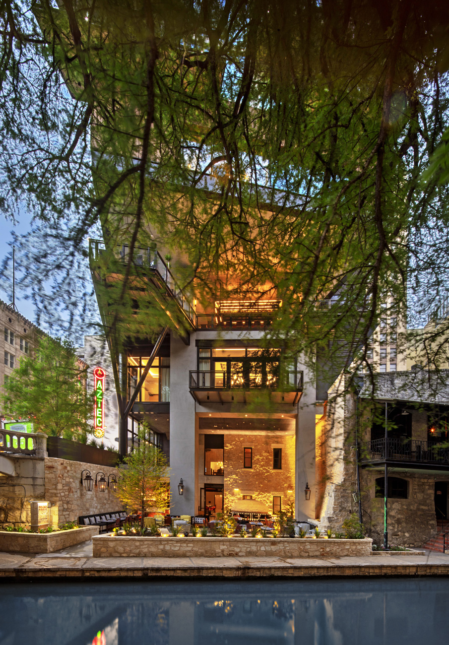 Canopy by Hilton San Antonio Riverwalk designed by Mark Zeff Design