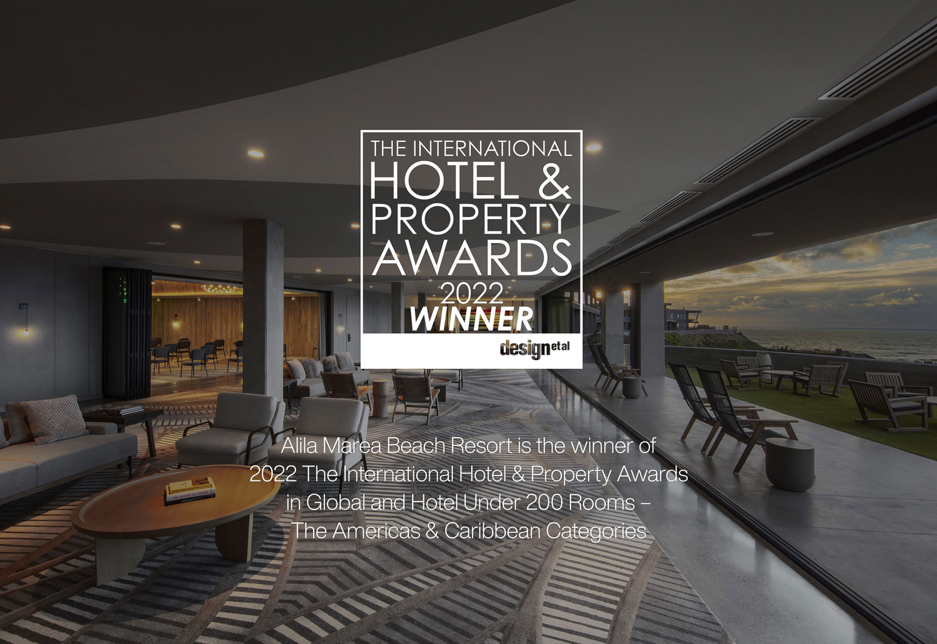 The International Hotel & Property Awards – Alila Marea designed by Mark Zeff