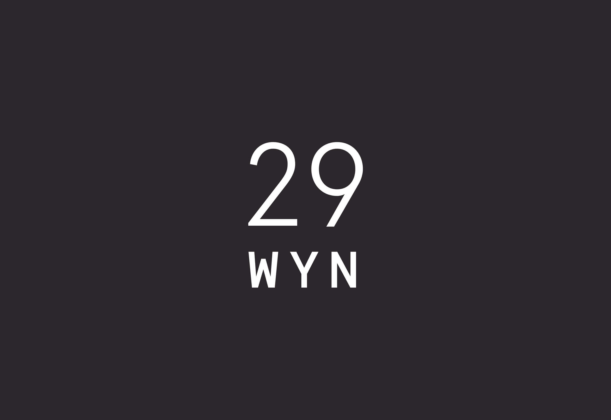 29 Wyn Branding by Mark Zeff